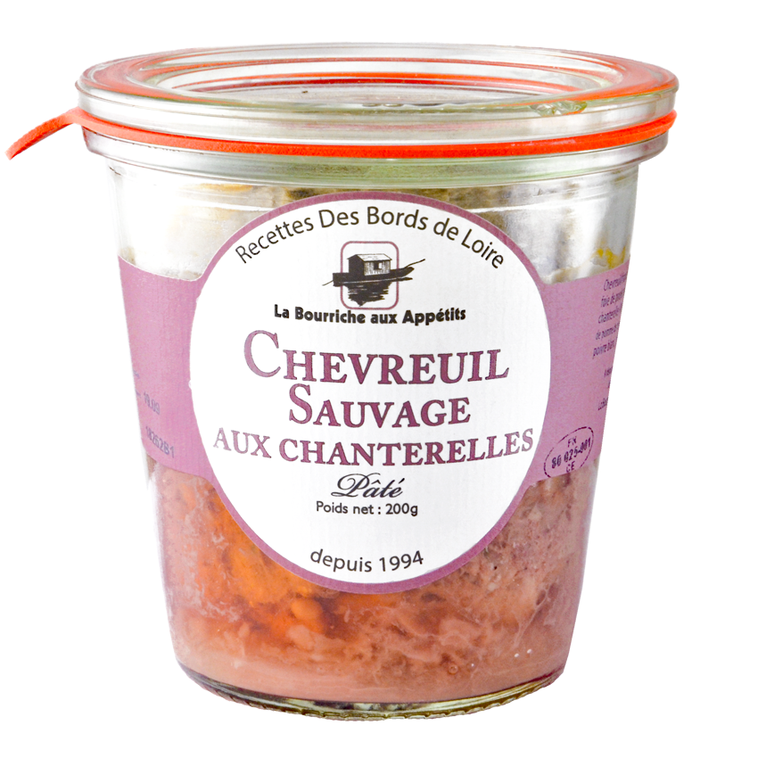 Pâté de Chevreuil sauvage aux Chanterelles