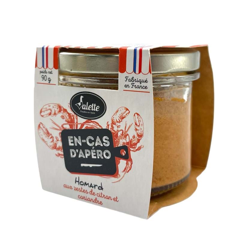 Encas d'Apéro Homard Zestes de Citron et Coriandre