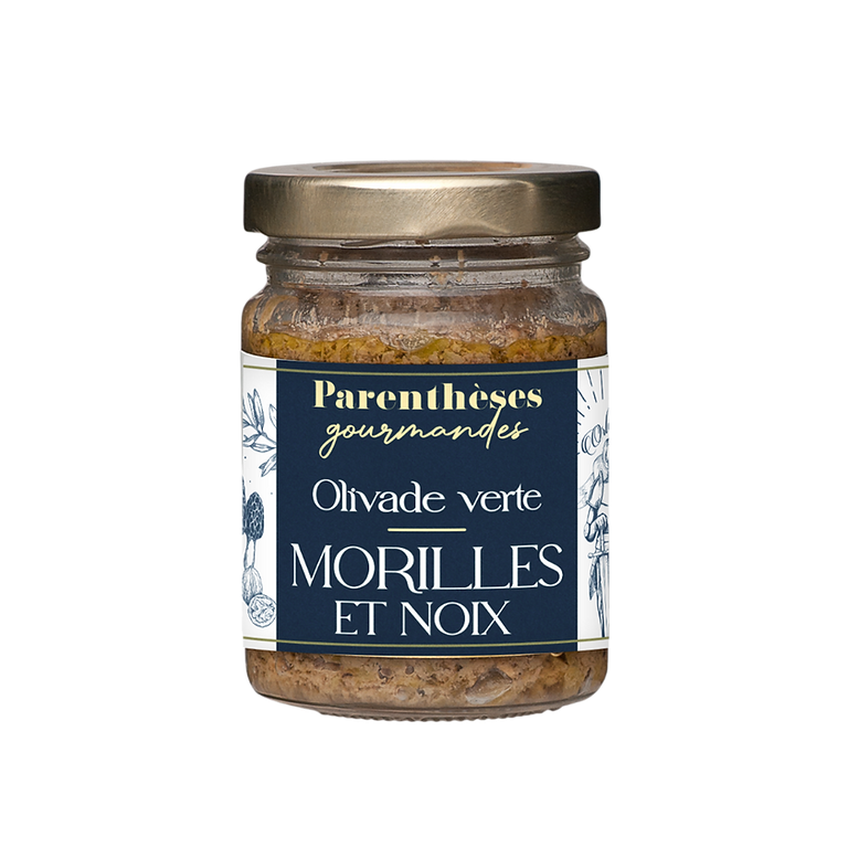 Olivade verte Morilles et Noix