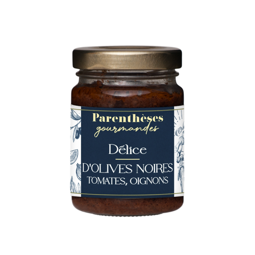Délice d'olives noires tomates-oignons
