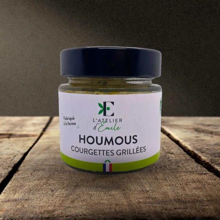 Houmous Courgettes Grillées