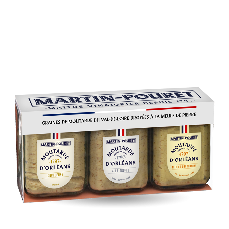 Coffret découverte moutardes